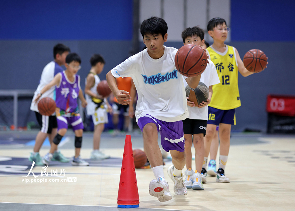 河北广宗:暑期勤练技 运动强体魄【5】