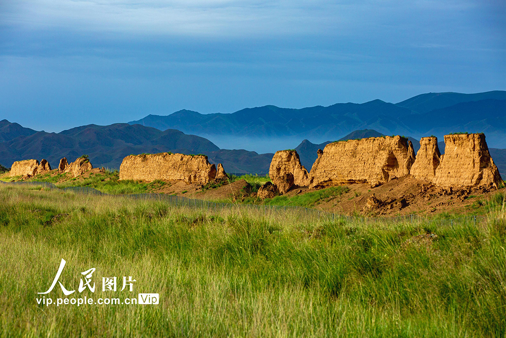甘肃山丹：汉明长城景美如画【2】