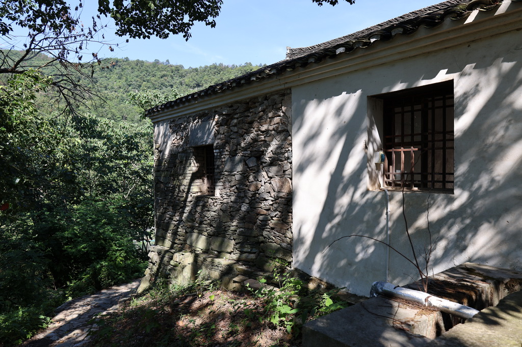 这是位于湖北省孝感市大悟县白果树湾村的新四军第五师国际招待所（7月21日摄）。新华社记者 朱唯希 摄