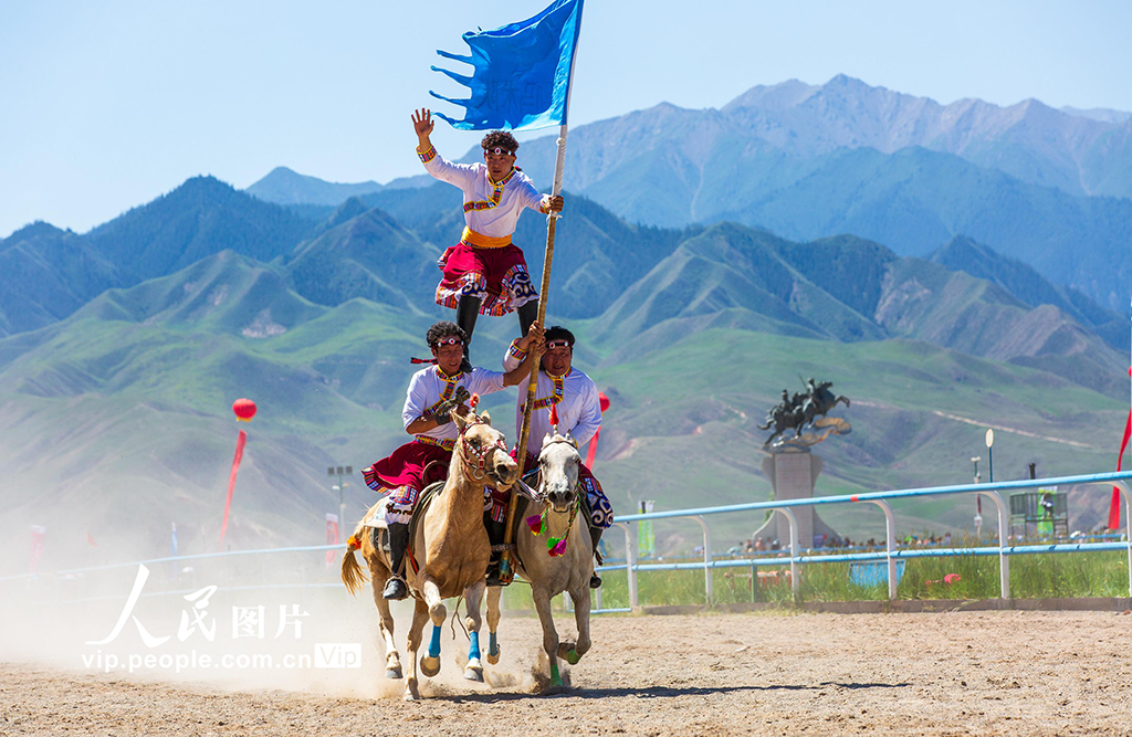 甘肃肃南：草原赛马精彩纷呈【3】