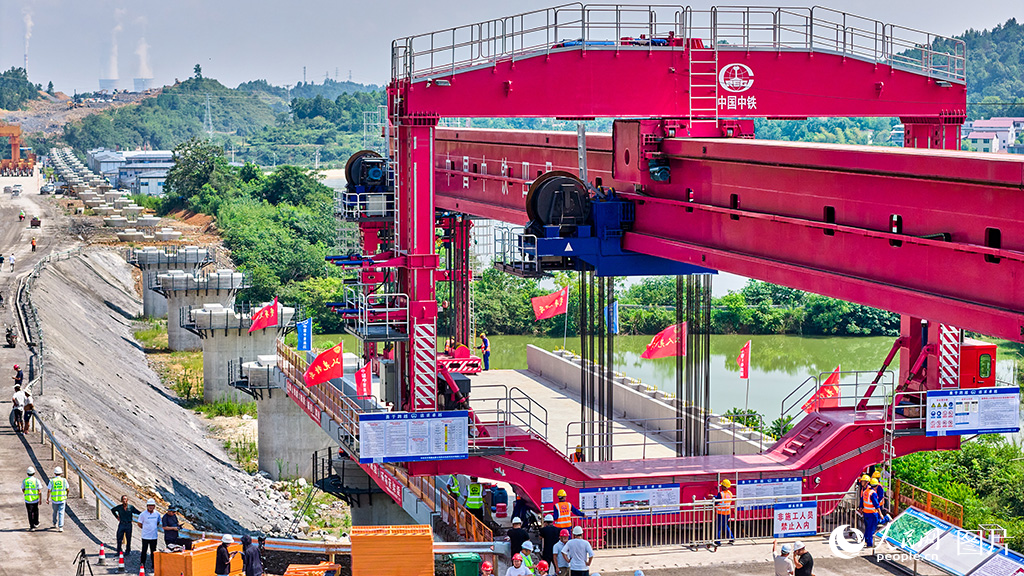 邵永铁路邵阳段进入线上施工阶段【3】