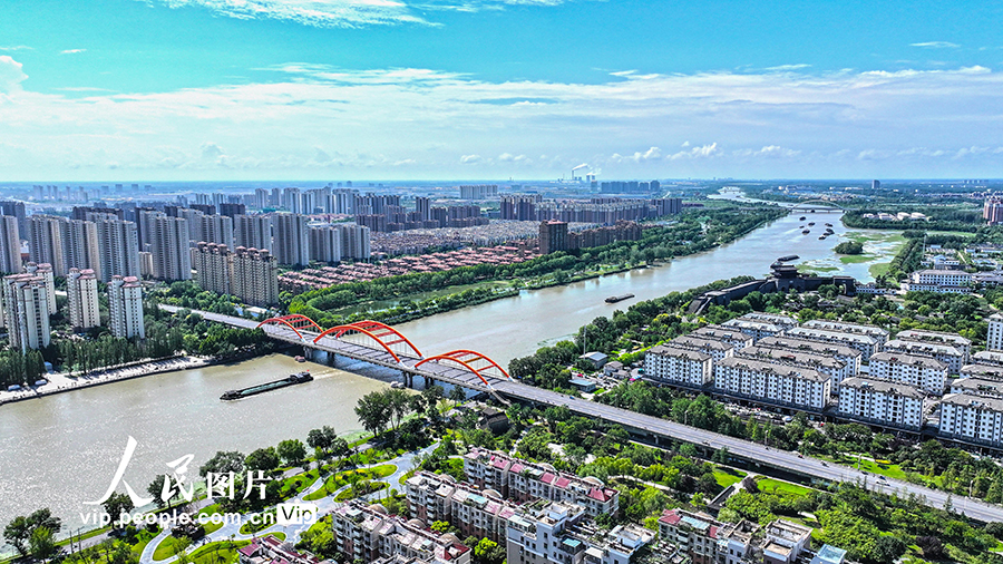 江苏宿迁：京杭大运河运输忙【5】