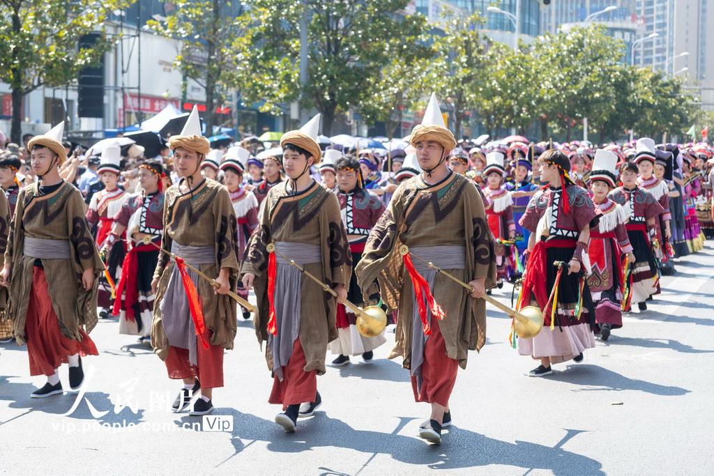 贵州毕节举办民族非遗大巡游活动【5】