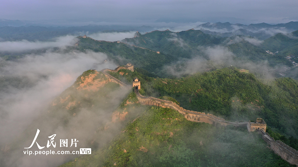河北滦平:金山岭长城现云海景观【3】