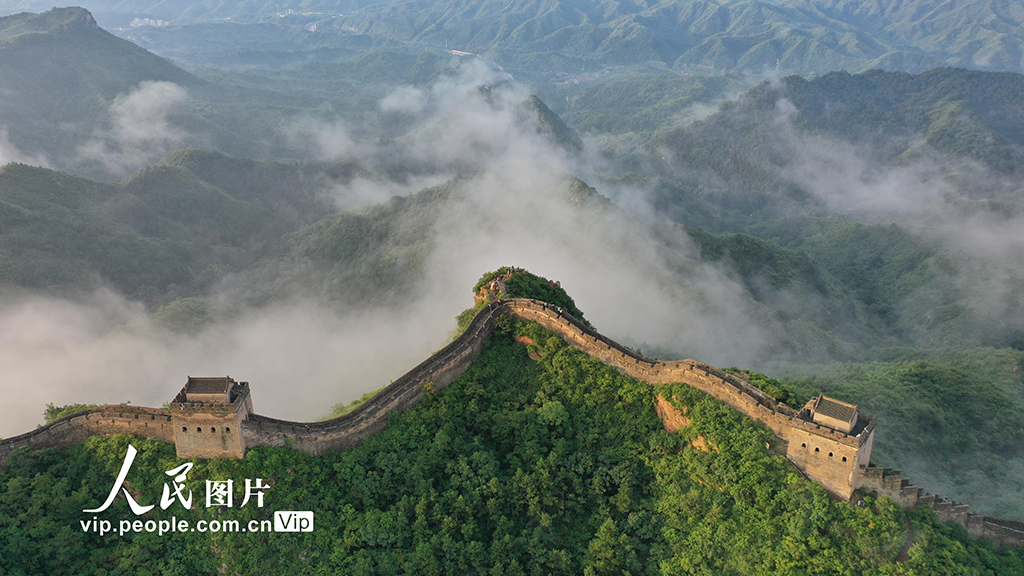 河北滦平：金山岭长城现云海景观【4】