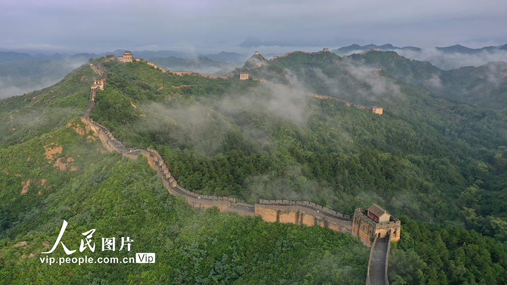 河北滦平：金山岭长城现云海景观【5】