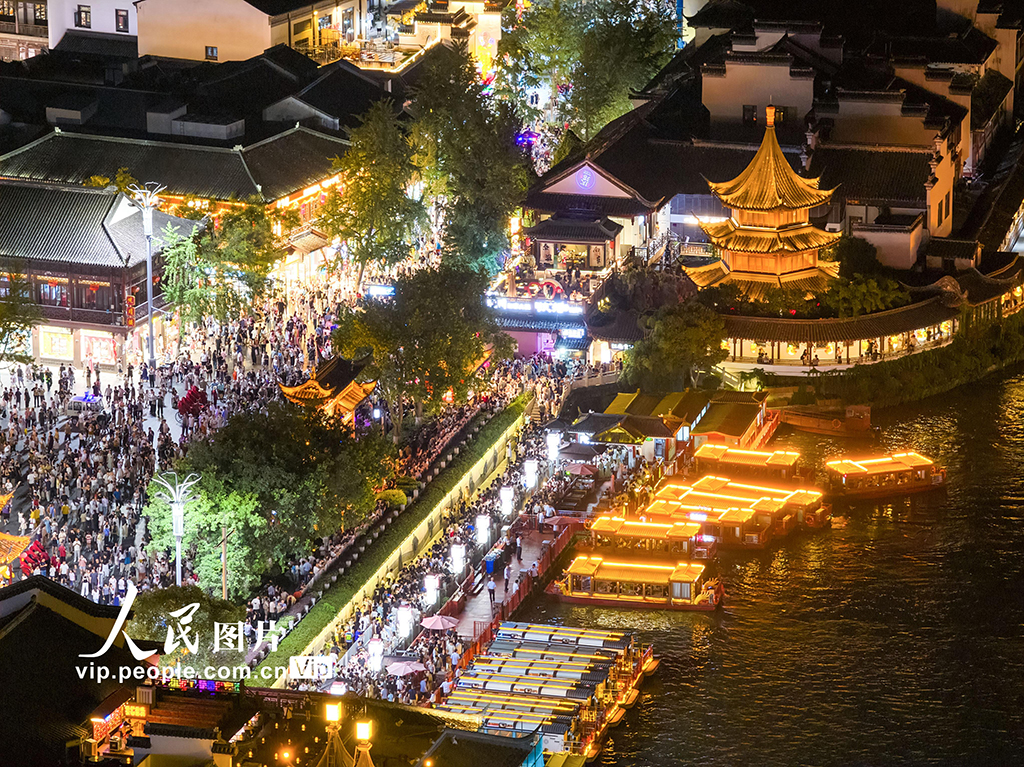 江苏南京：夫子庙灯火璀璨【4】