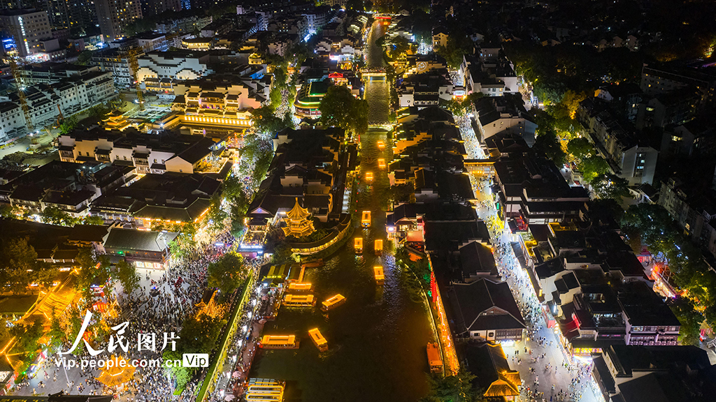 江苏南京：夫子庙灯火璀璨【5】