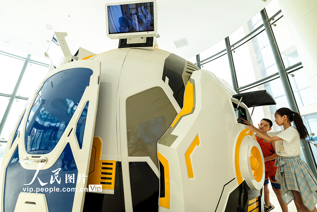 甘肃高台：科技馆里度暑假【6】