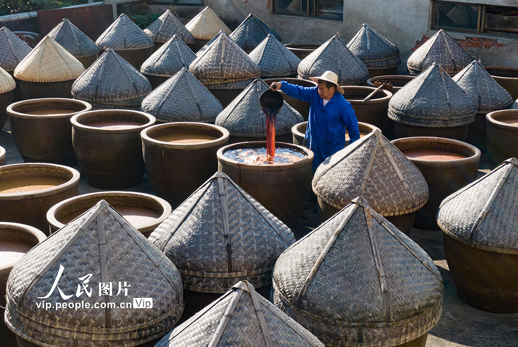 浙江金华：酱油酿晒忙【4】