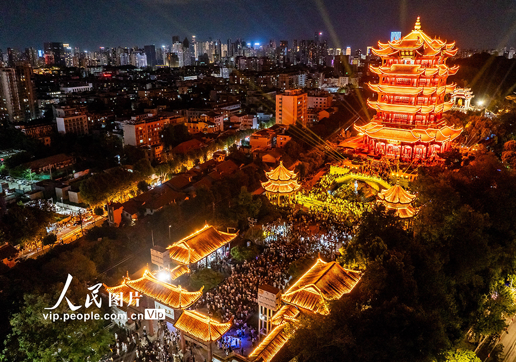 湖北武汉：夜游黄鹤楼【5】