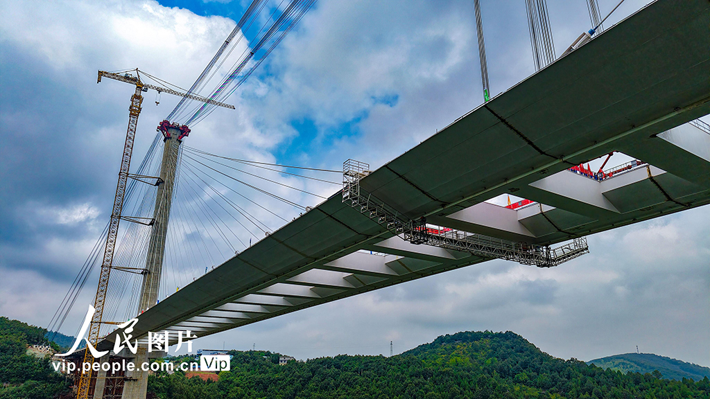 河南淅川：丹江小三峡特大桥成功合龙【2】