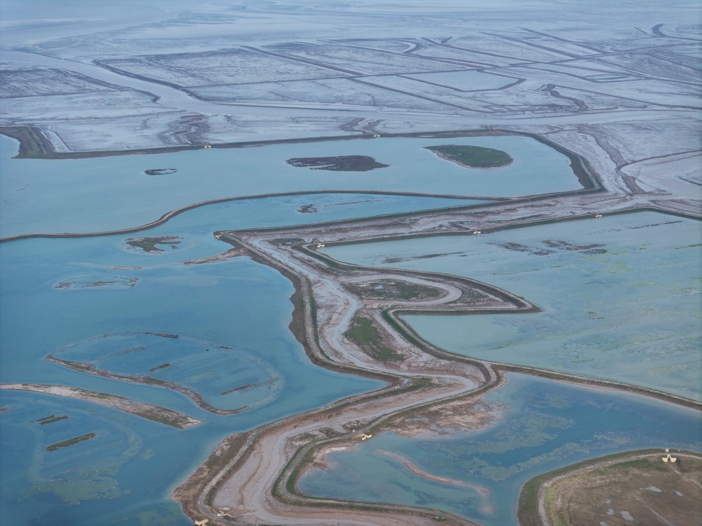 8月25日拍摄的川水湾（无人机照片）。