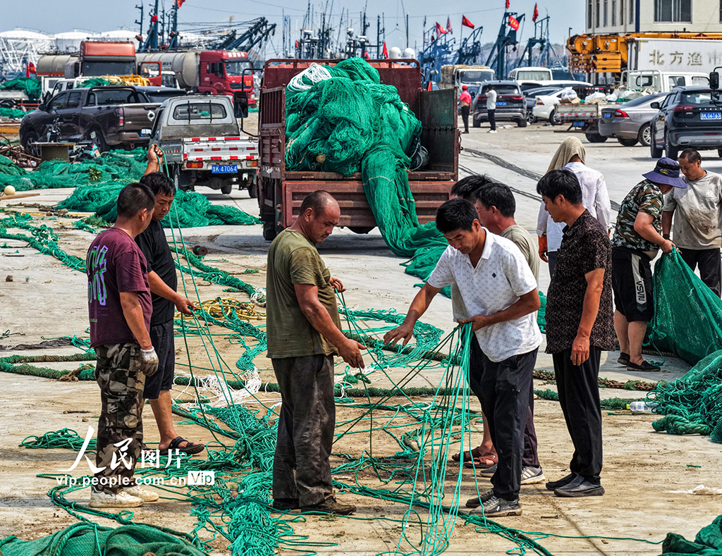 山东荣成：迎开海 备秋捕【6】
