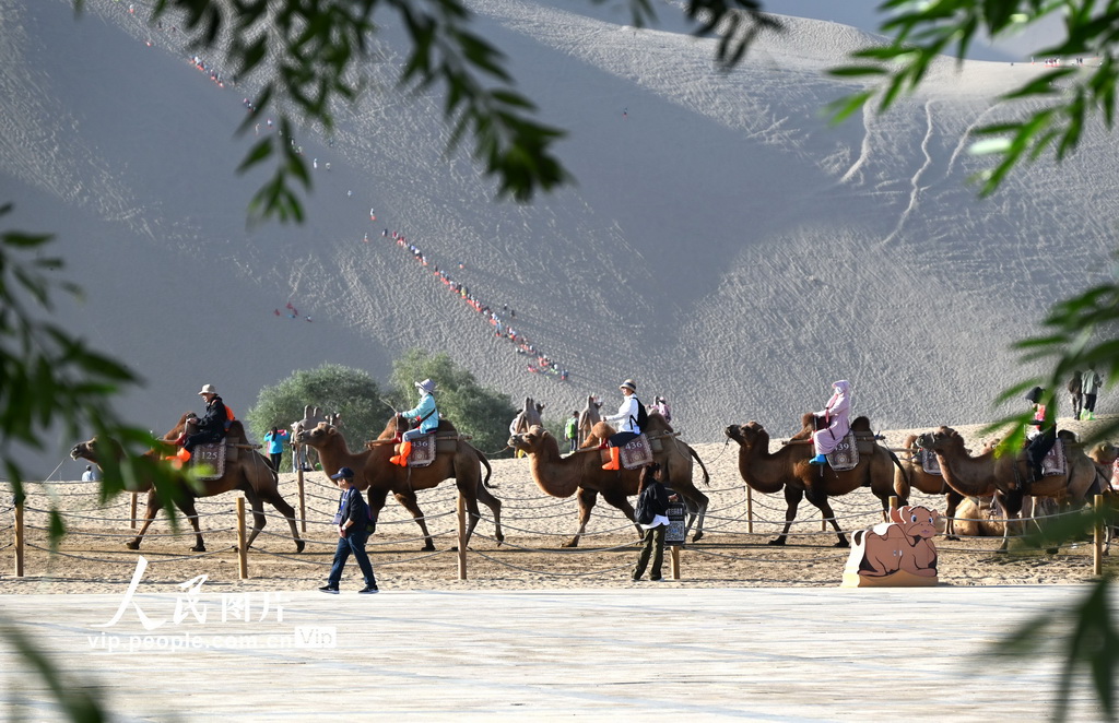 甘肃敦煌：秋高气爽游大漠【2】