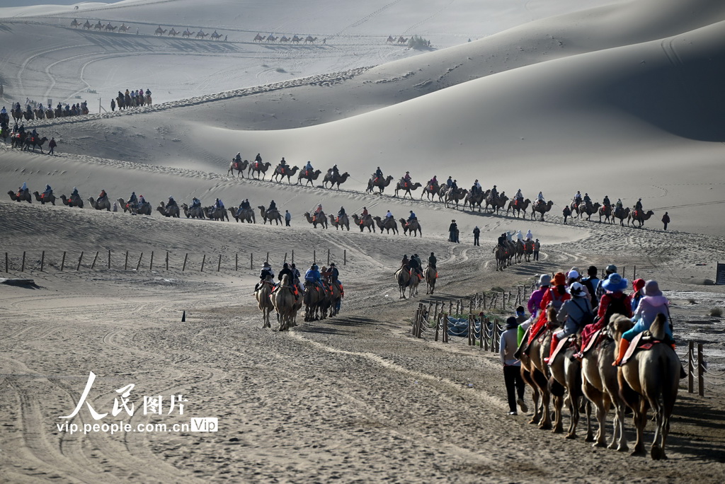 甘肃敦煌：秋高气爽游大漠【5】