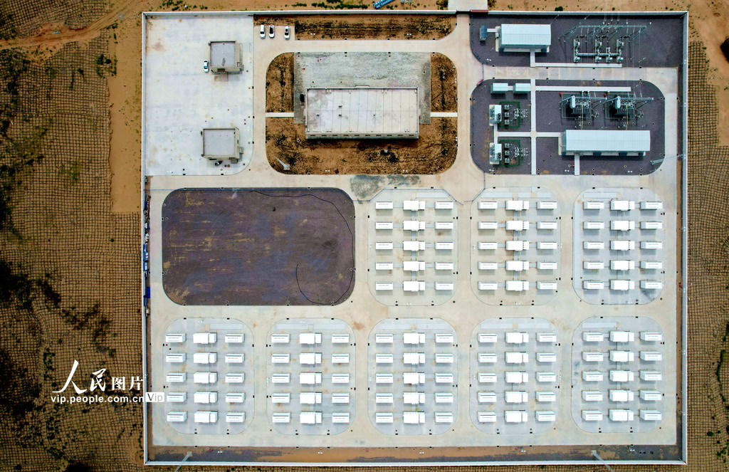 宁夏石嘴山：储能电站助力绿色发展【2】