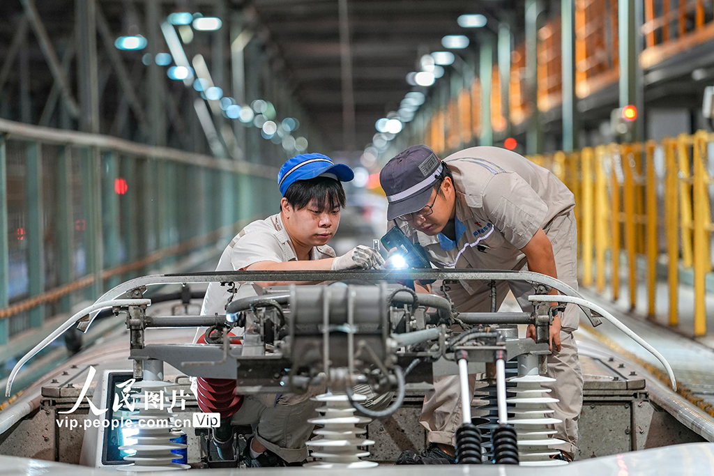 河南郑州：开展动车组秋季整修工作【4】