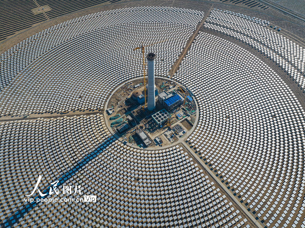 新疆阜康：光热项目建设忙【2】