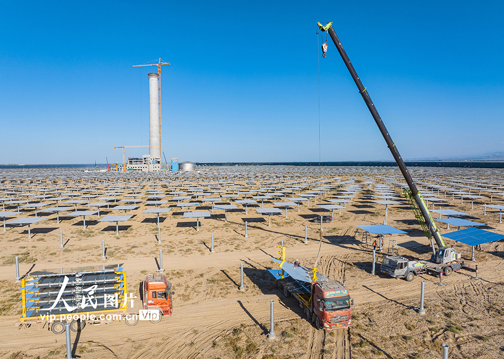新疆阜康：光热项目建设忙【5】
