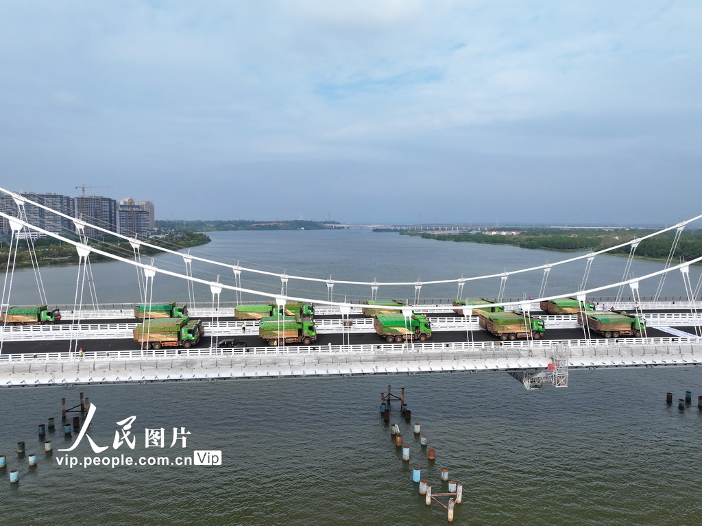 江西泰和：澄江大桥进行静载试验【4】