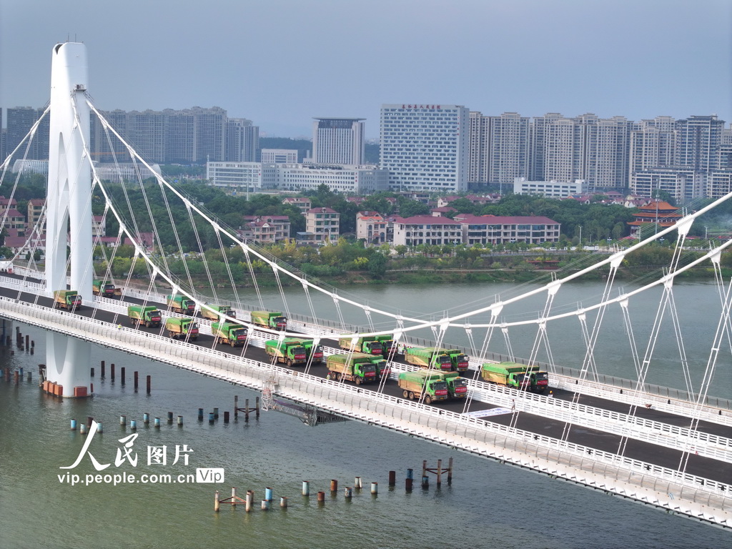 江西泰和：澄江大桥进行静载试验【5】