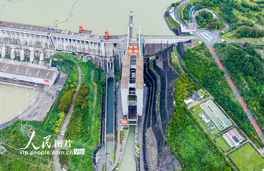 湖北宜昌：三峡升船机圆满完成2025年停航检修任务复航【5】