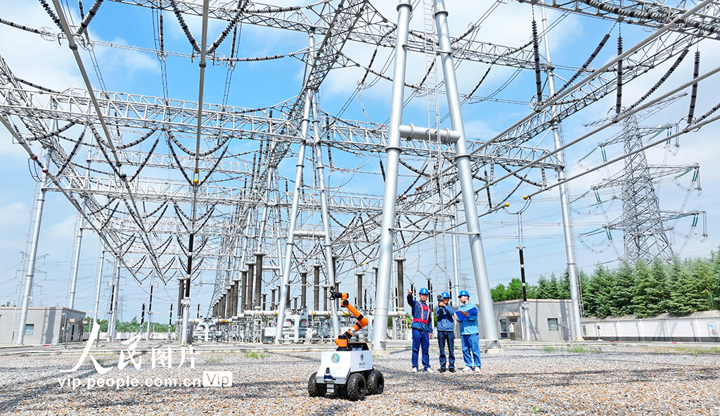 安徽滁州：5G智能机器人巡检电网保节日供电【4】