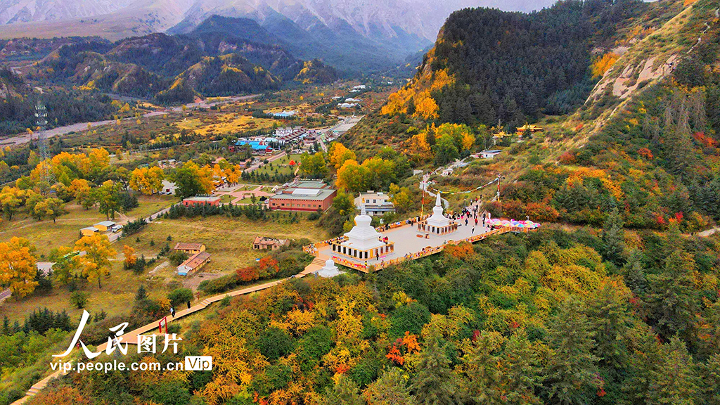 甘肃张掖：马蹄寺秋色迷人【7】