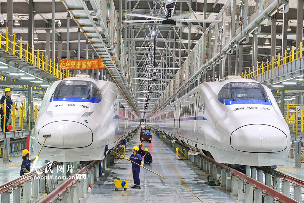 江苏南通：动车检修【4】