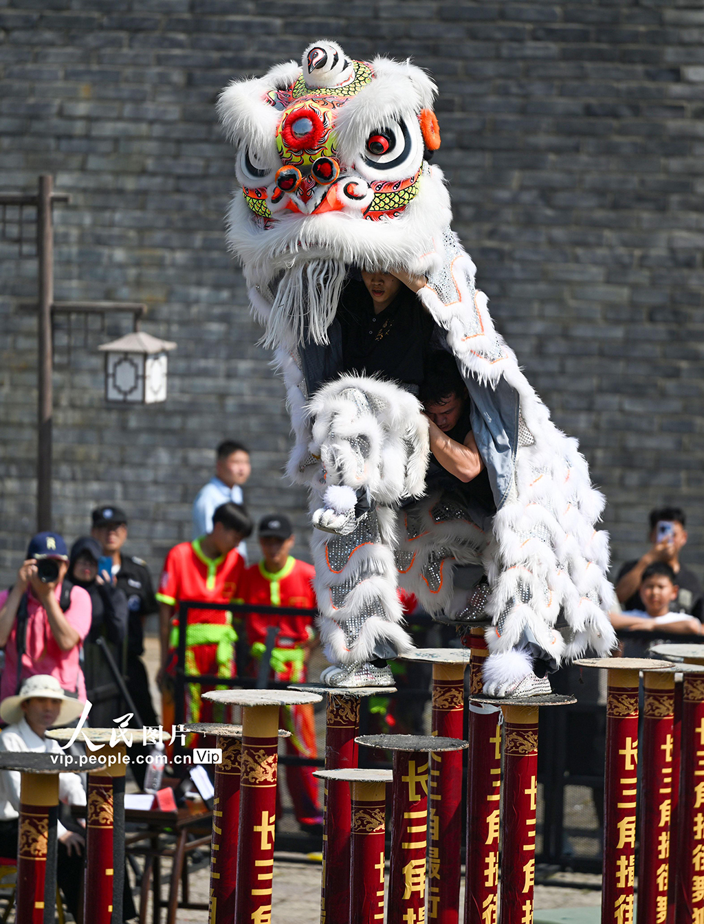 安徽肥东：第三届长三角舞狮邀请赛举行【2】