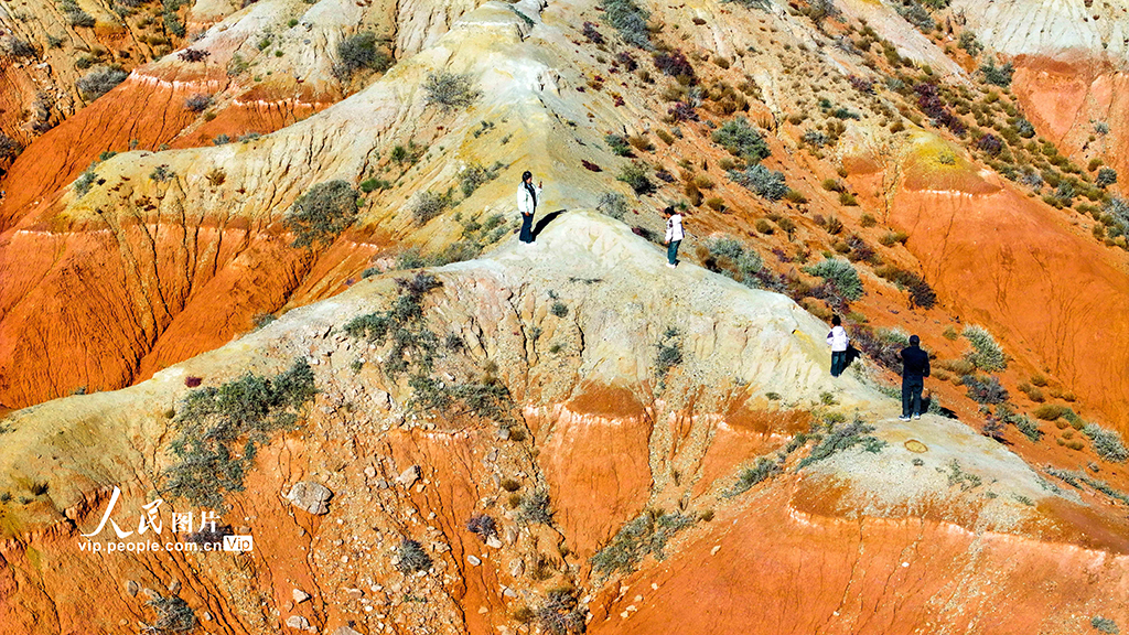 内蒙古乌兰察布：红崖台地秋色美【2】