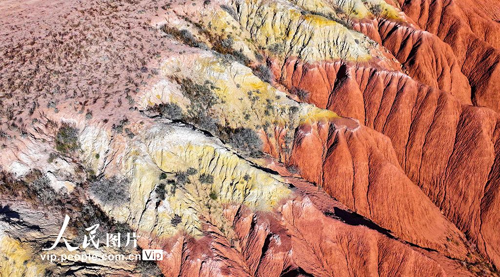 内蒙古乌兰察布：红崖台地秋色美【6】