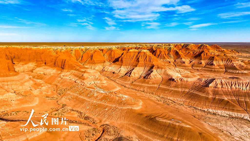 内蒙古乌兰察布：红崖台地秋色美【9】