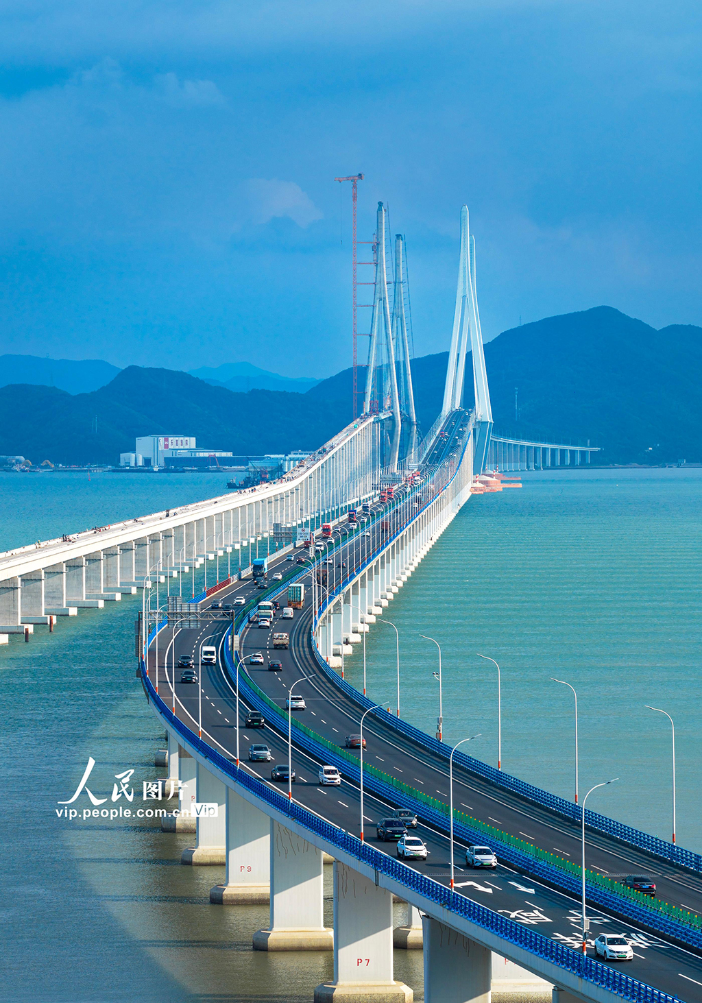 浙江宁波：象山港跨海大桥北侧边跨合龙【11】