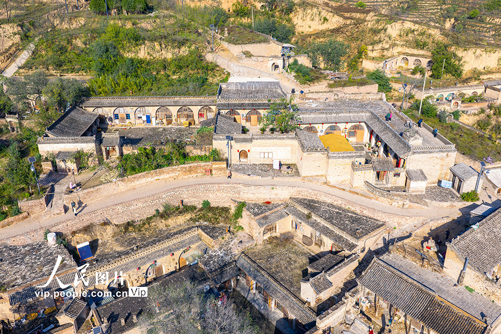 山西吕梁：窑洞院落景色美【6】