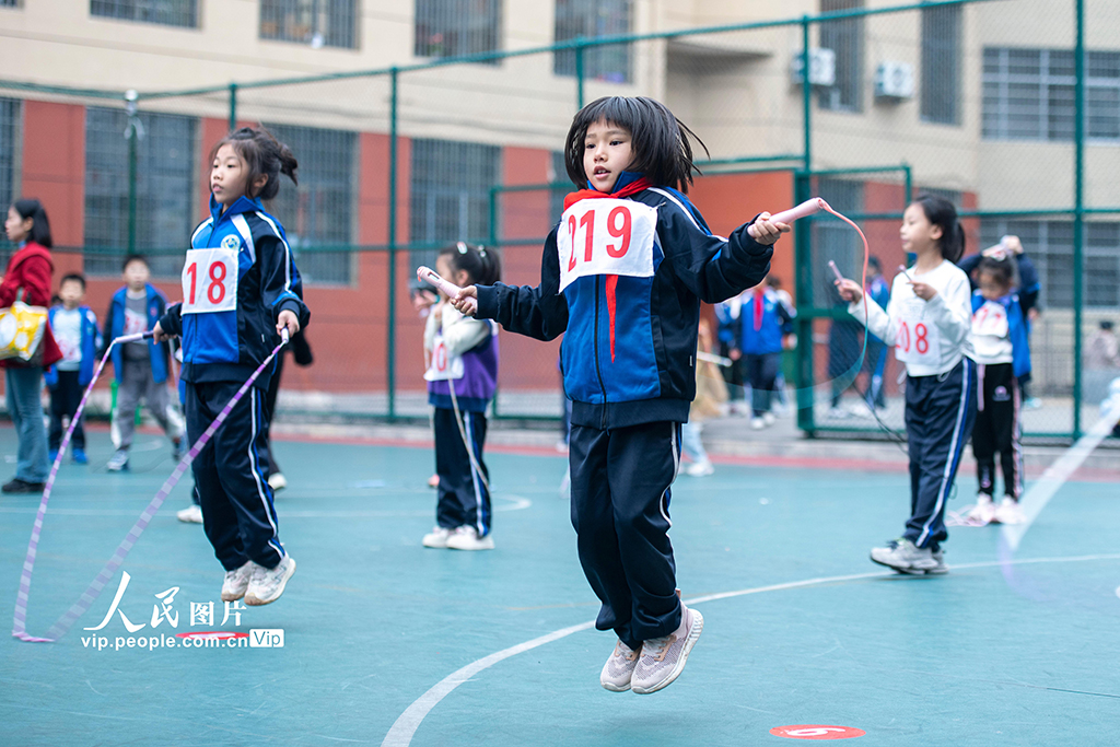 湖南娄底：校园秋季运动会精彩纷呈【2】