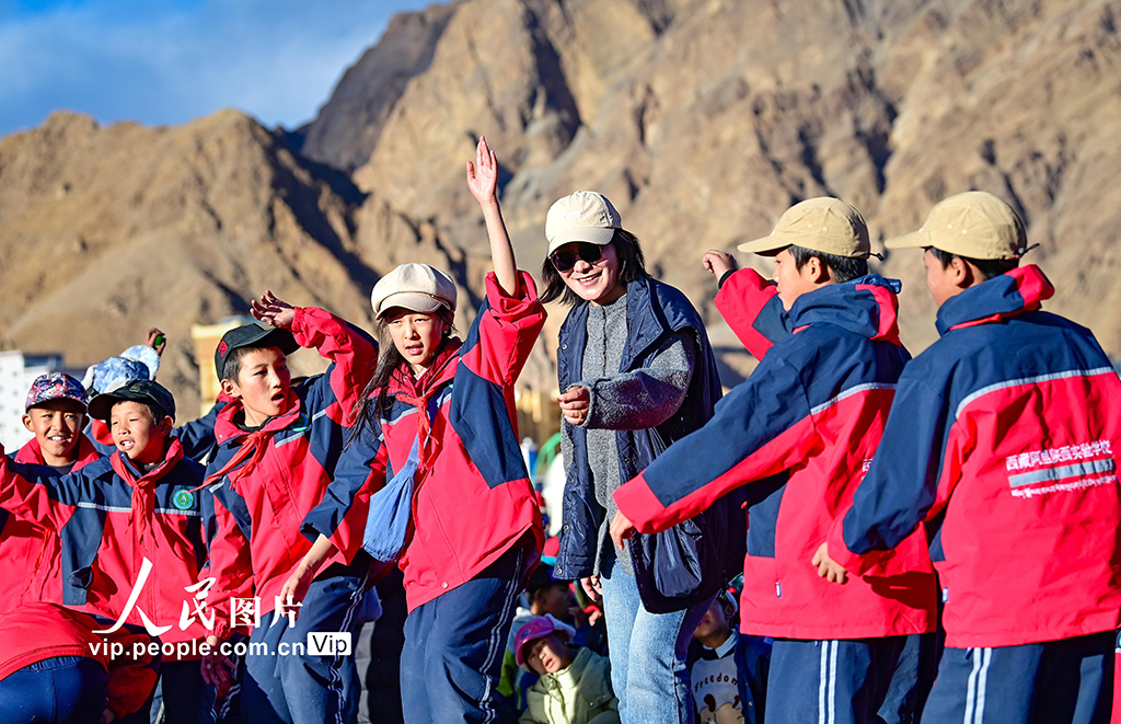 西藏阿里：高原孩子的欢乐大课间【4】