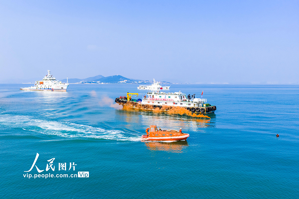 2025年山东（青岛）海上风电综合应急演习举行