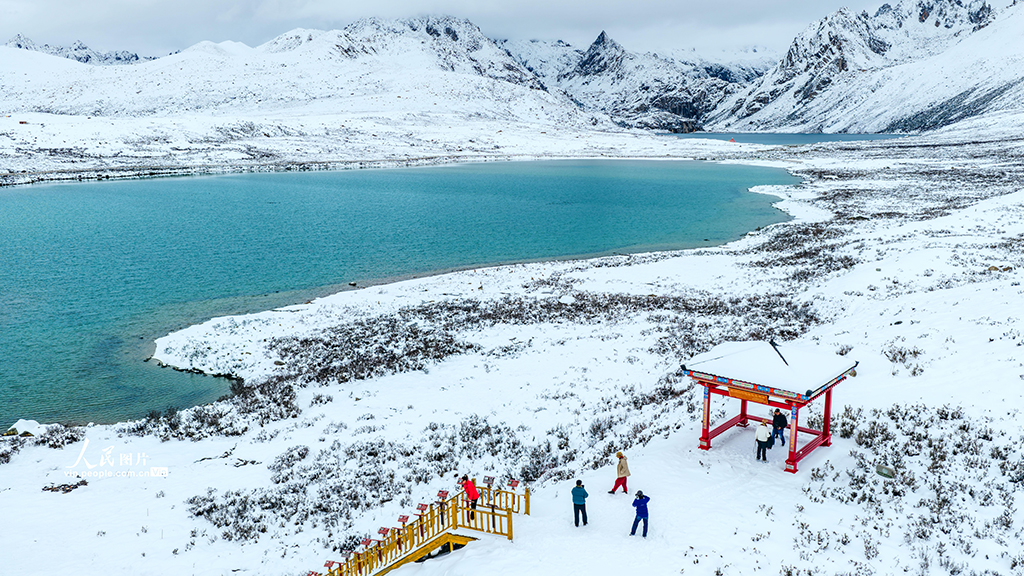 四川巴塘:姊妹湖国家湿地公园雪景美【3】
