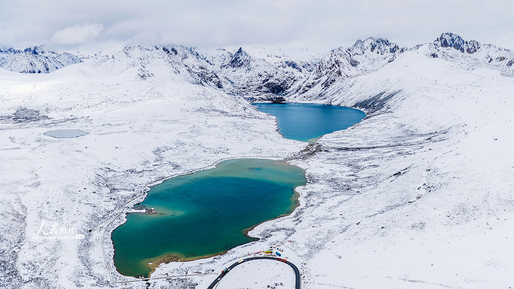 四川巴塘:姊妹湖国家湿地公园雪景美【5】