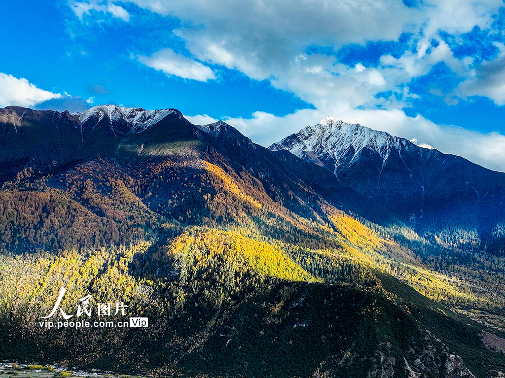西藏林县:雅鲁藏布大峡谷秋景壮美【3】