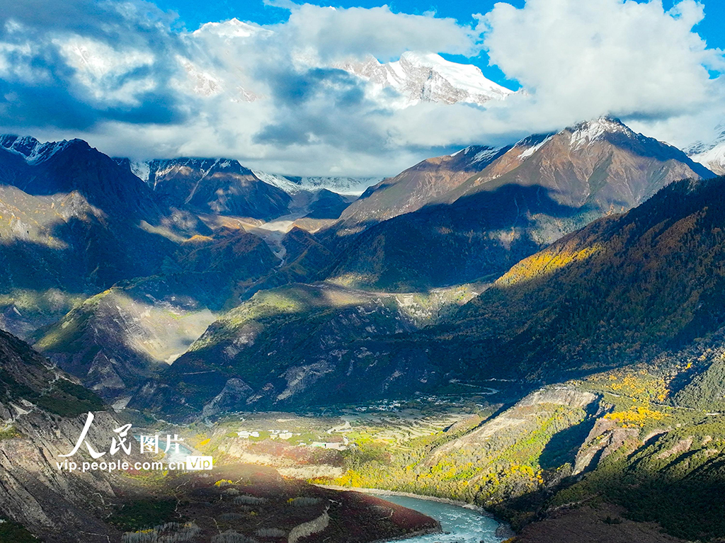 西藏林县:雅鲁藏布大峡谷秋景壮美【4】