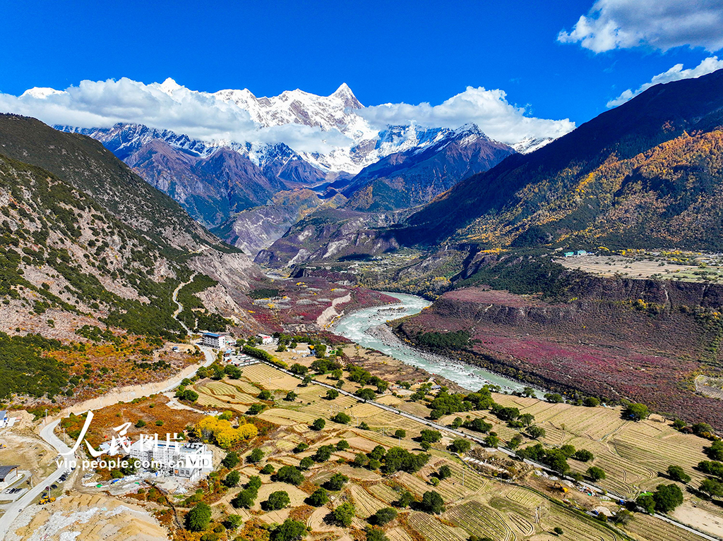西藏林县:雅鲁藏布大峡谷秋景壮美【2】