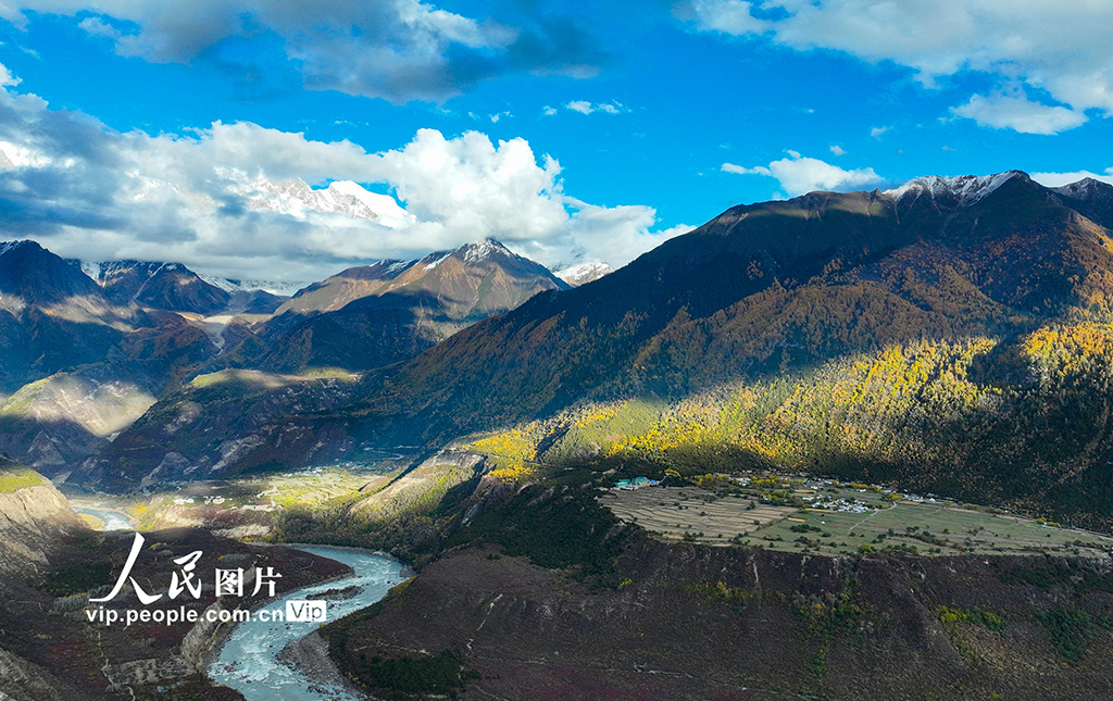 西藏林县:雅鲁藏布大峡谷秋景壮美【7】