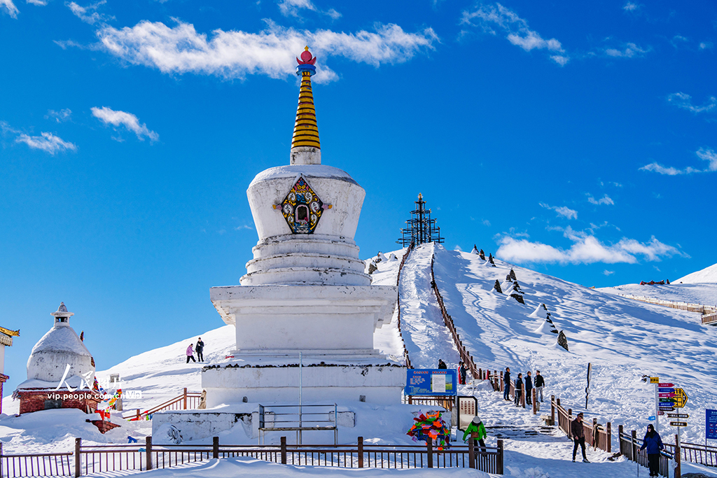 四川康定:折多山白雪皑皑【5】