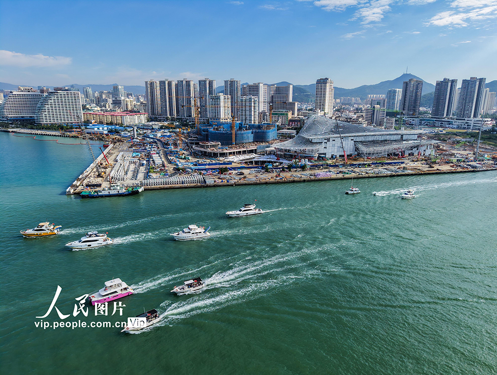 海南三亚：自贸港重点项目建设加快推进【4】