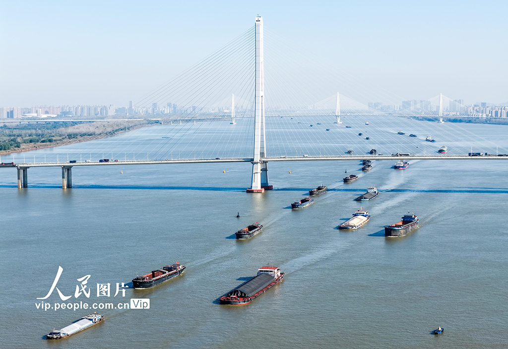 江苏南京:长江运输忙【3】