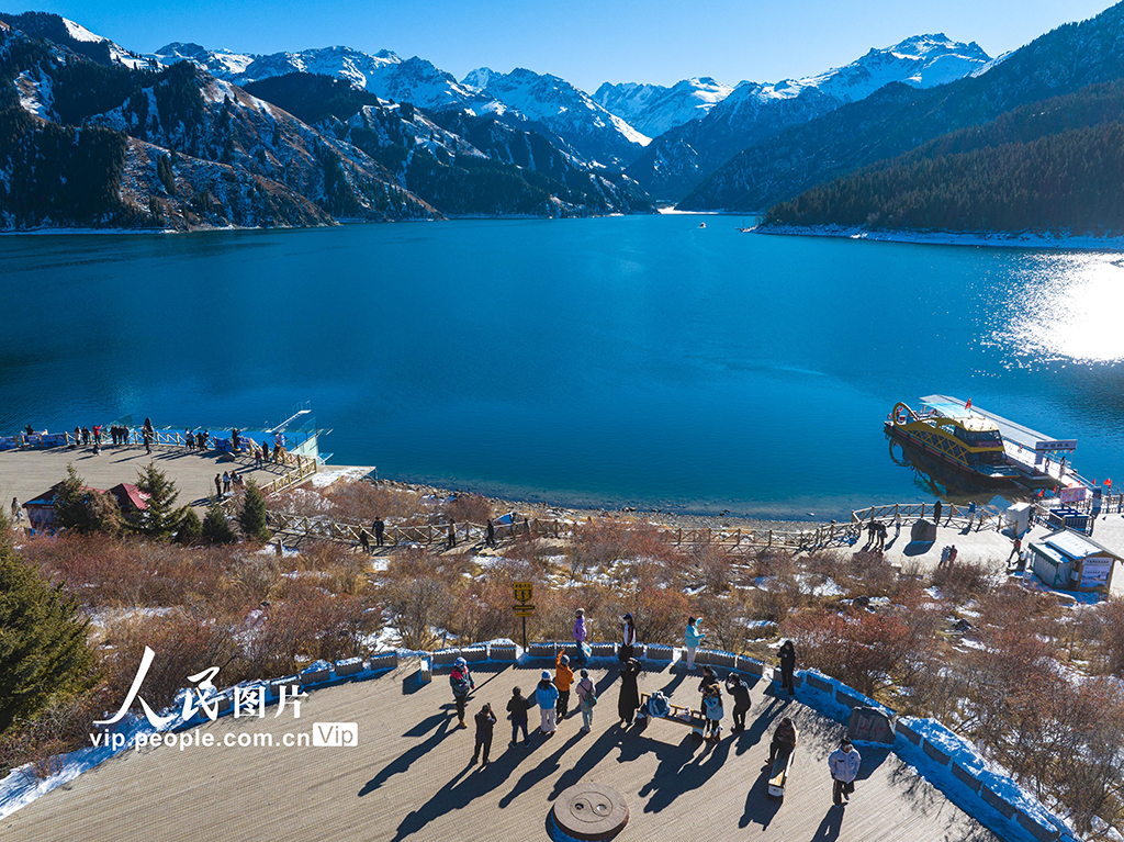 新疆昌吉：天山天池风景区宛如冰雪童话世界【7】