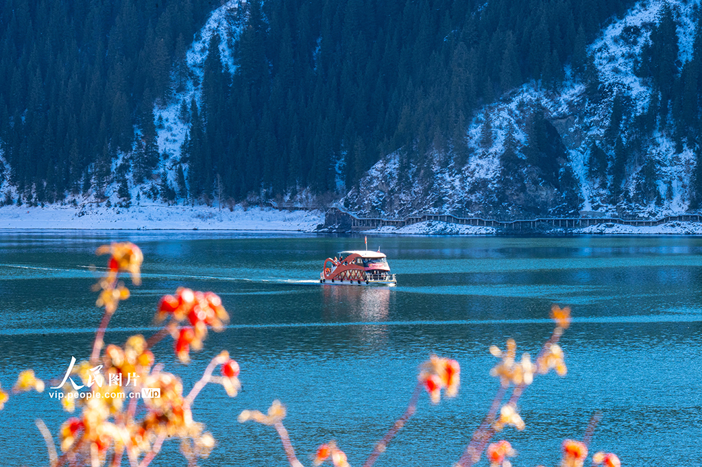 新疆昌吉:天山天池风景区宛如冰雪童话世界【3】